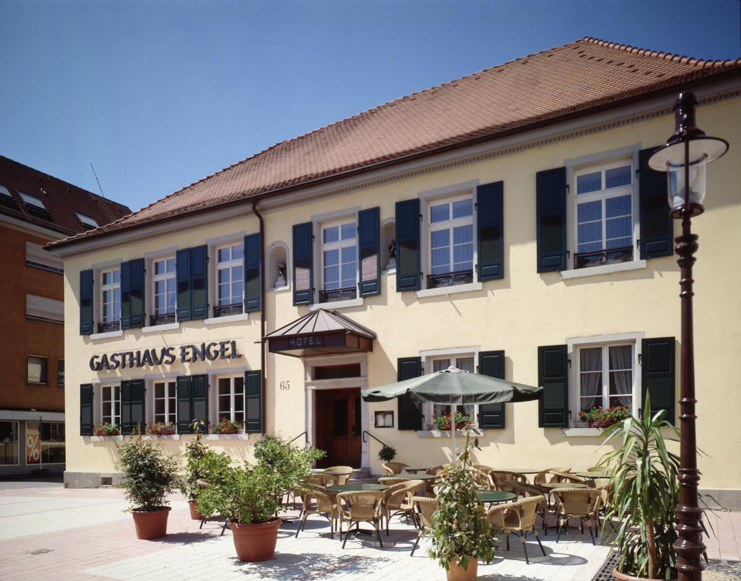 Hotel Gasthaus Zum Engel Rastatt Exterior foto